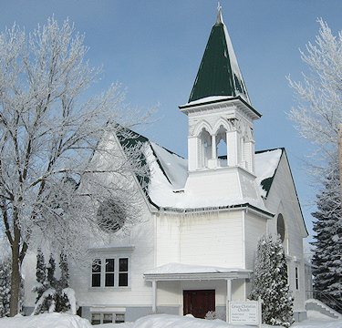 Grace Christian Church in Summer
